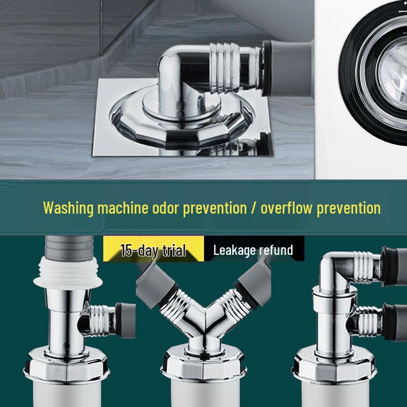 Insect & Odor-Proof Floor Drain Connector for Washing Machine