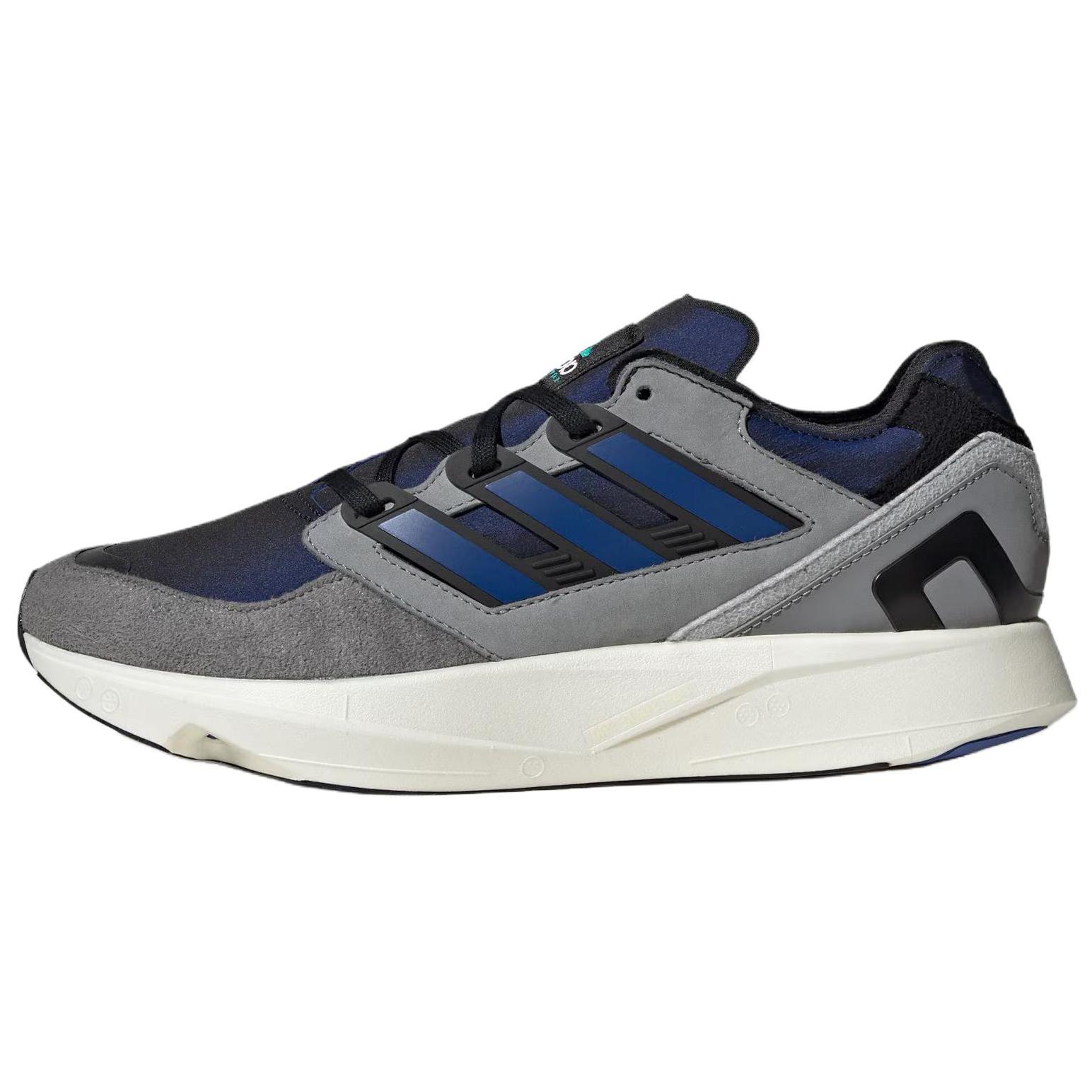 

Adidas Slip Resistant Abrasion Resistant Low top Running Shoes Unisex Gray Blue JH8103 36⅔