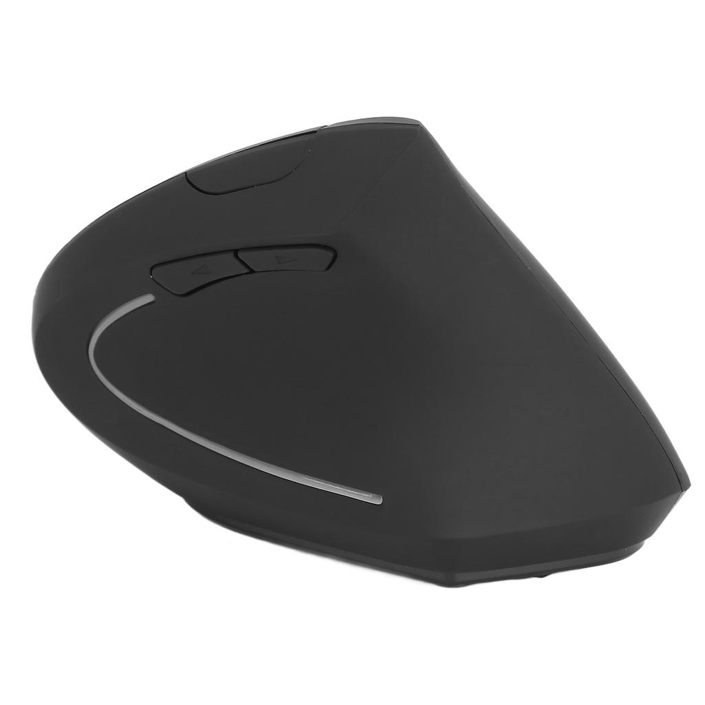 Vertical Mouse Wireless Ergonomic Comfortable Optical Tracking Technology Chargeable Black 6 Keys Computer Supplies