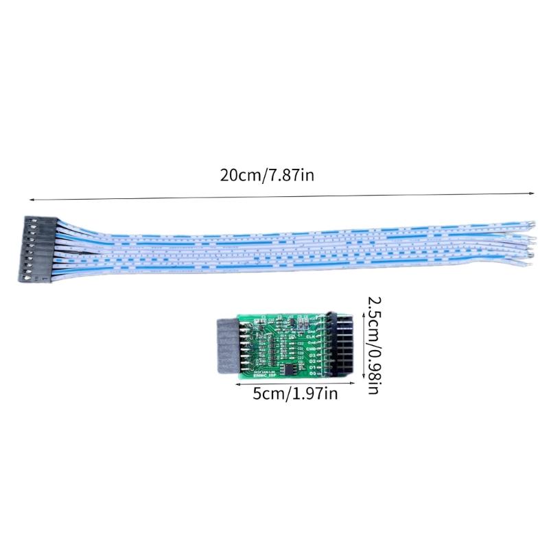 XGecu EMMC-ISP VER1.00 Special Adapter For T48 (TL866-3G) Programmer for In-circuit Programming of EMMC Chips