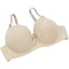 Women's Embroidered Lace Bra Deep V Gathering Bra Adjustable Strap