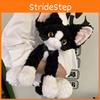 White Black Devon Rex Cat Accompany Plush Toys Soft Lovers Decor Gift Dolls