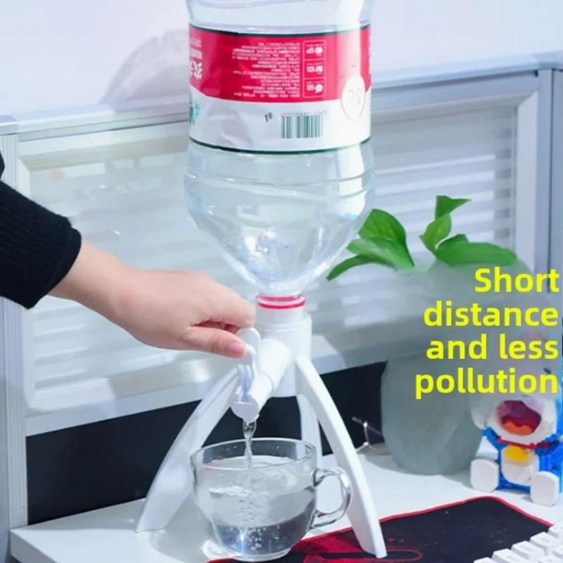 5L Water Bottle Holder Stand, Inverted Dispenser with Triangular Base for Home/Office, Space-Saving & Easy-Pour Design