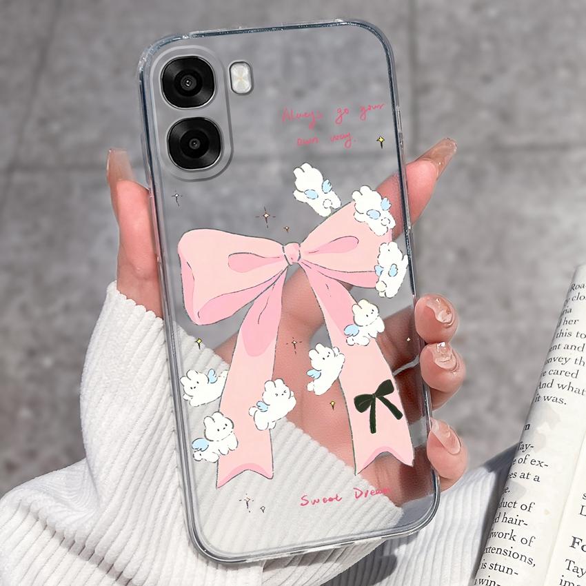 Kompatibilní Pro Oppo A6x A5x A6 Pro A39 K12x Kryt na telefon Roztomilý vzor Malý princ Měkké průhledné silikonové pouzdro s chráničem objektivu Pro Oppo Nárazníkové pouzdro