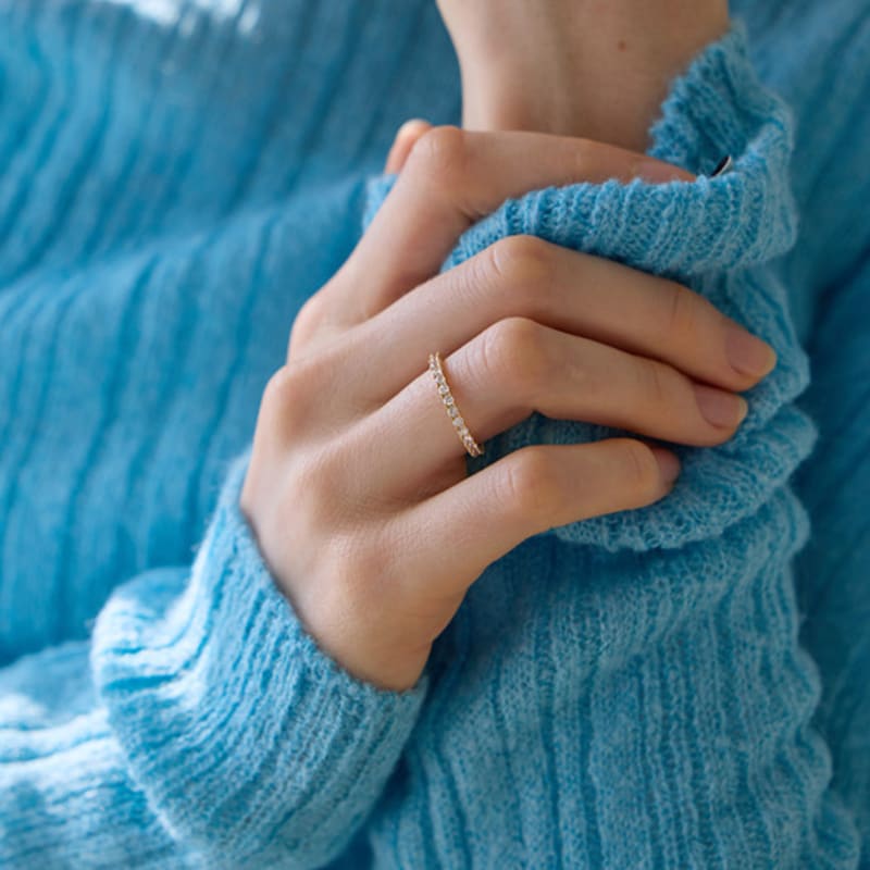 PAIGEFLYNN JEWELRY [925 Silver] Brill Classic Ring