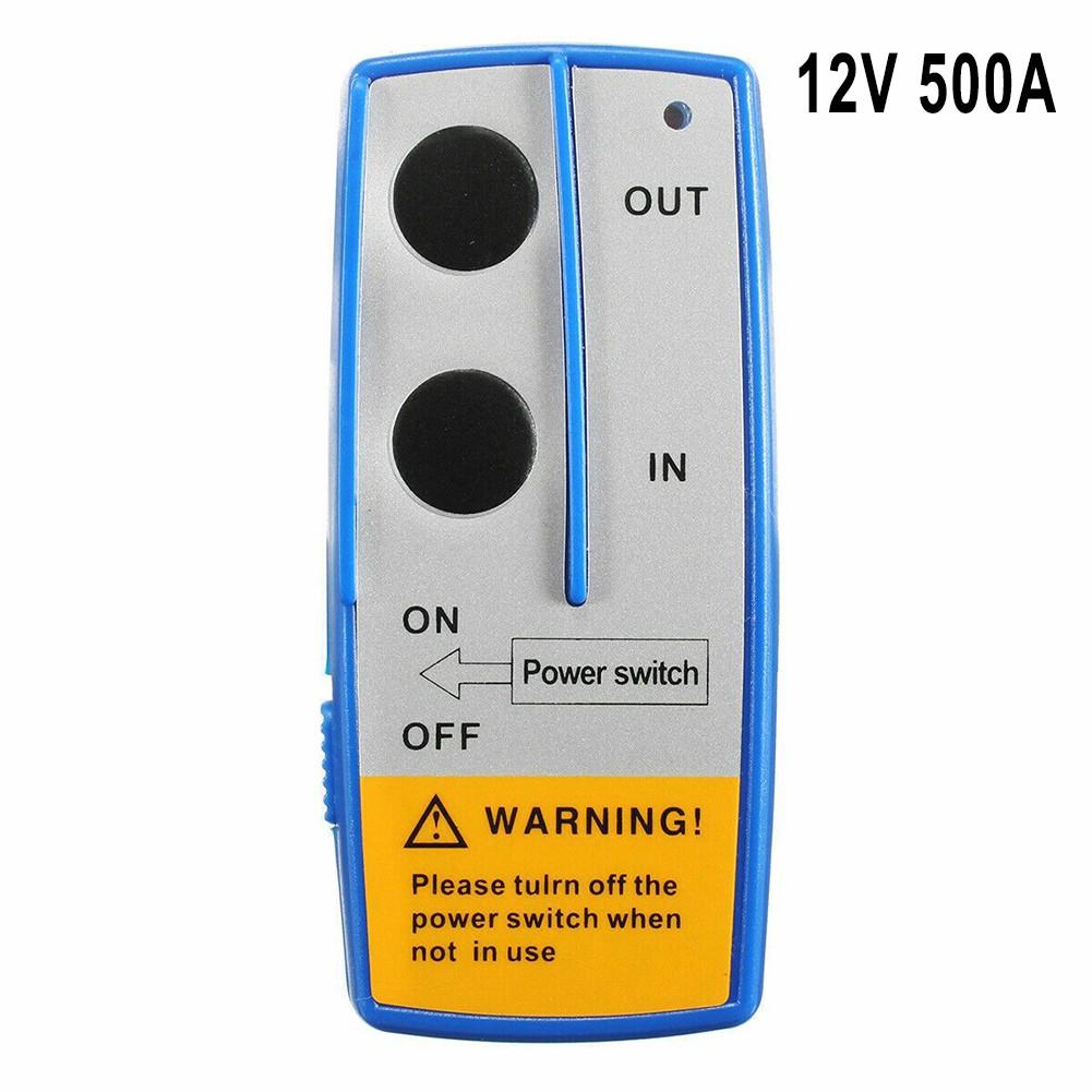 Contactor 12V 500A Releu solenoid de control troliu Recuperare la distanță fără fir dublă