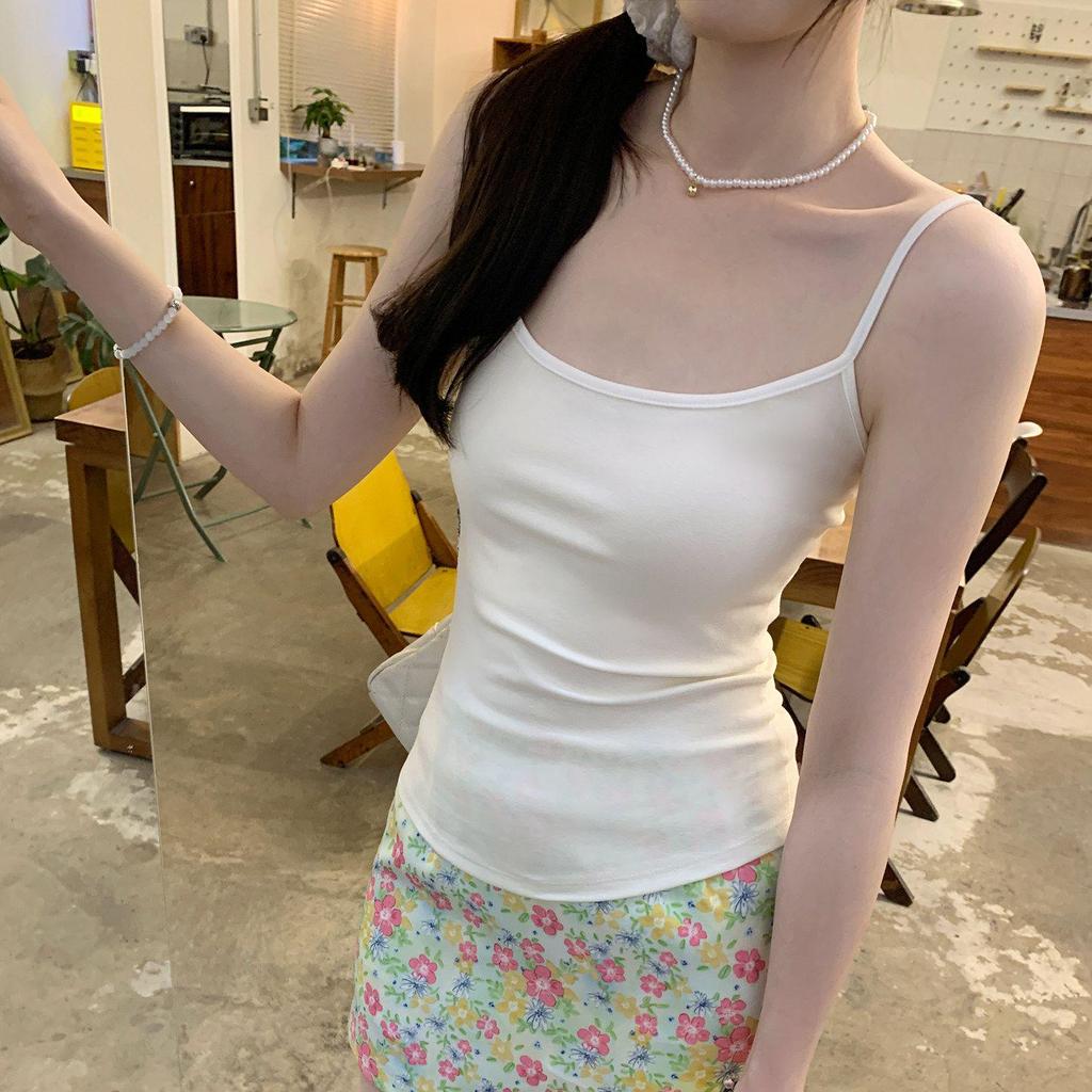 Canotta da Donna French Black & White Color Block Slim Fit con Reggiseno Integrato – Arrivo Top Corto Estivo Dolce & Piccante