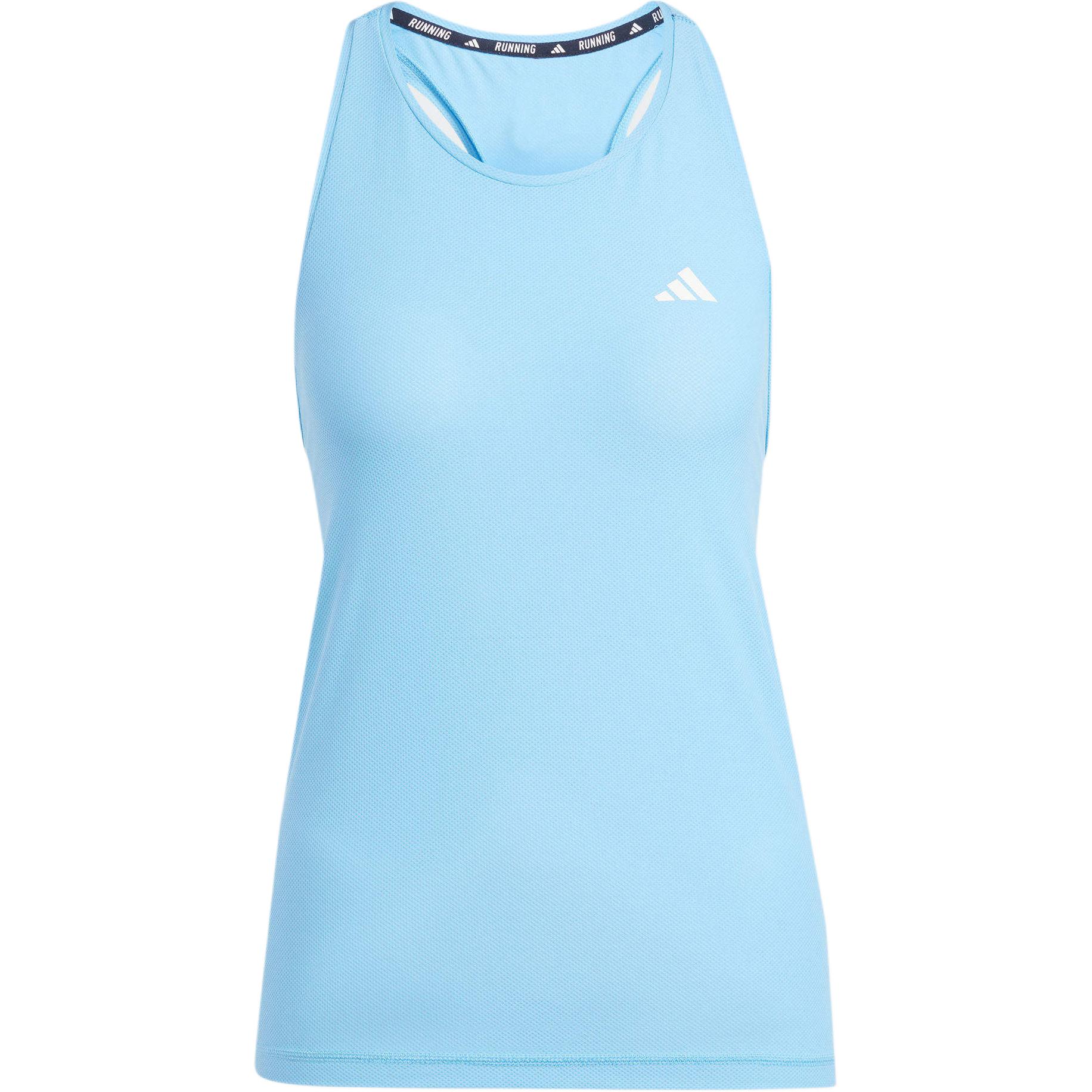 

Adidas Топ женский без рукавов с круглым вырезом и логотипом Три полоски Синий IN8314 M