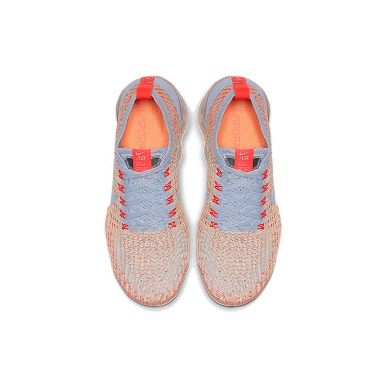 Nike Air VaporMax Flyknit 3 Hydrogen Blue Orange Pulse Women's AJ6910-400