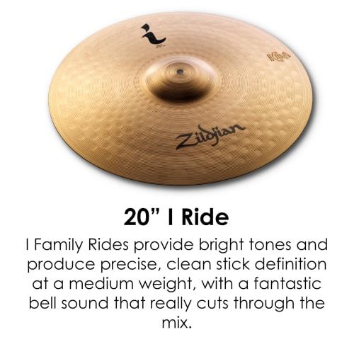 ZILDJIAN I Family I Pro Gig Pack Cymbal Set