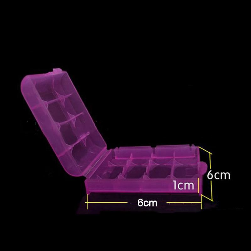 1PC Portable Waterproof Cases Universal Hard Plastic 18650 Battery Storage Boxes Case Holder