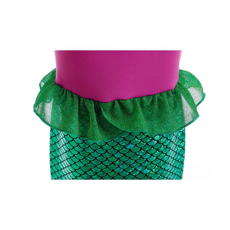 Vestito Gonna da Principessa Sirena per Bambini Natale/Halloween