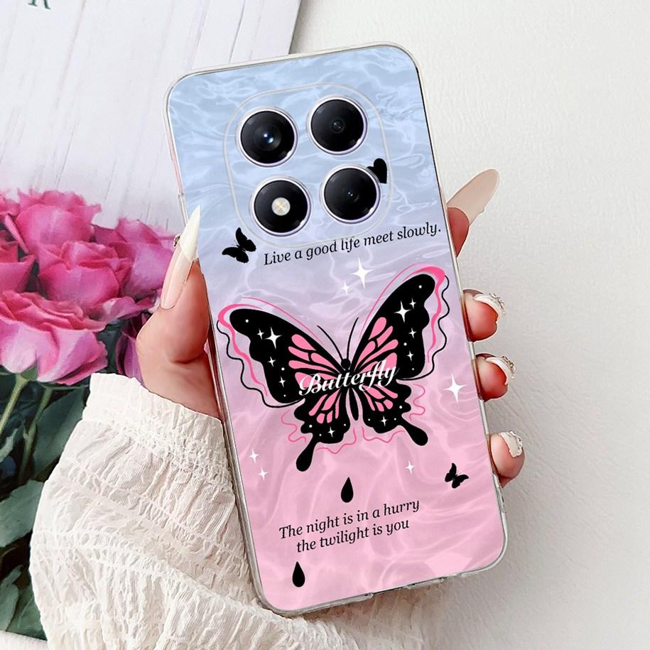 For Xiaomi Redmi Note 14 Pro Plus Case New Popular Flower Marble Soft Silicone Cover For Xiaomi Redmi Note 14 Pro Global Capinha