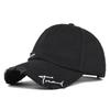 Letter Embroidery Sunscreen Cap Washed Cotton Trend Hat Versatile Embroidery Hat  Unisex