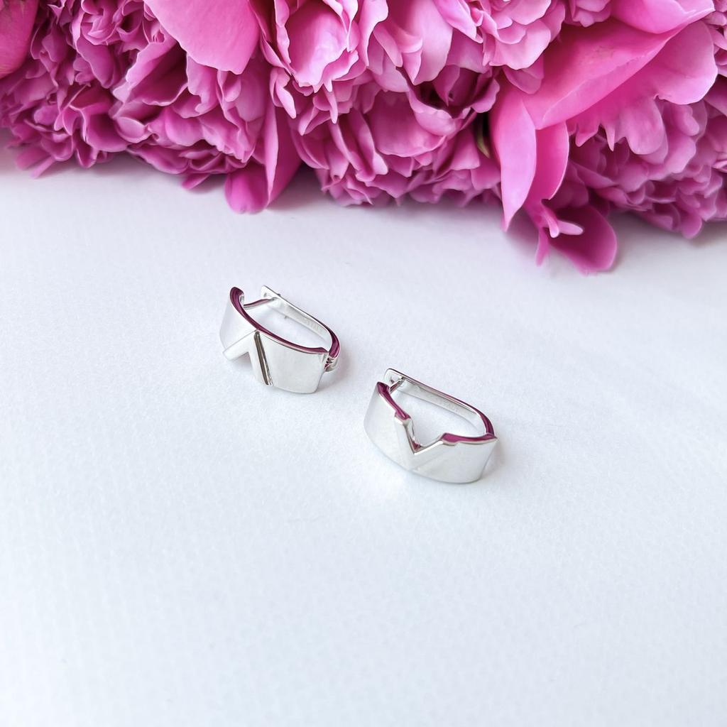 Silberohrringe ohne Steine (2143413)