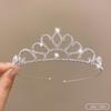 Birthday Rhinestone Crown Headband Princess Tiara Bride Wedding Crown Adult Headband Diamond Children