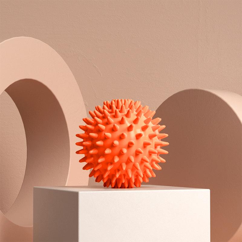 Hedgehog Massage Ball Yoga Fascia Ball Exercise Fitness Muscle Relaxation Massage Stick Shoulder Neck Leg Plantar Meridian Ball