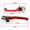 For Honda CRF250R 450R CRF450RX 250X 450X CRF150F 230F CRF150L CRF250L/M/RALLY Motorcycle Pivot Brake Clutch Levers Accessories