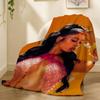 Kali Uchis Singer Throw 240g Flannel Blanket, Suitable for Sofas, Beds, Offices,  Exquisite Gift Blankets