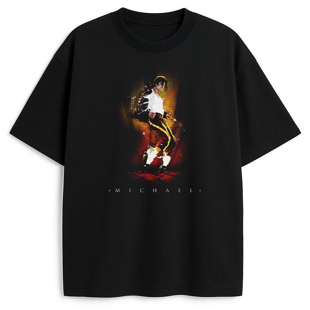 King of Pop Michael Jackson Tshirt Unisex and Women Summer Cotton Y2K Clothing Casual Fashion Round Neck Short Sleeved Streetwear