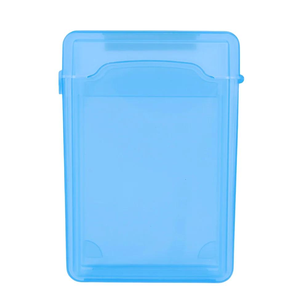 3.5 inch Dust Proof Plastic IDE SATA HDD Hard Drive Disk Multicolor Storage Case External Hard Drive Disk Plastic Storage Box