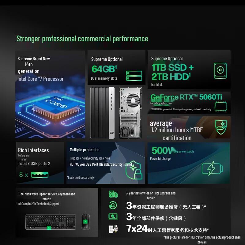 HP Zhan 99 G9 Pro Tower Desktop PC (CN version)