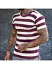3D Printed Street Hip Hop Men Women Stripe Print T-Shirt Daily Casual Oversized Sportswear Gym Tops Ropa Hombre Summer Short Sleeve Tees