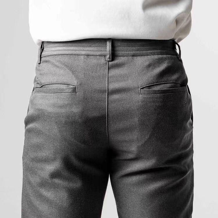 2024 Four Seasons Men's Breathable Japanese Style Cotton Casual Pants