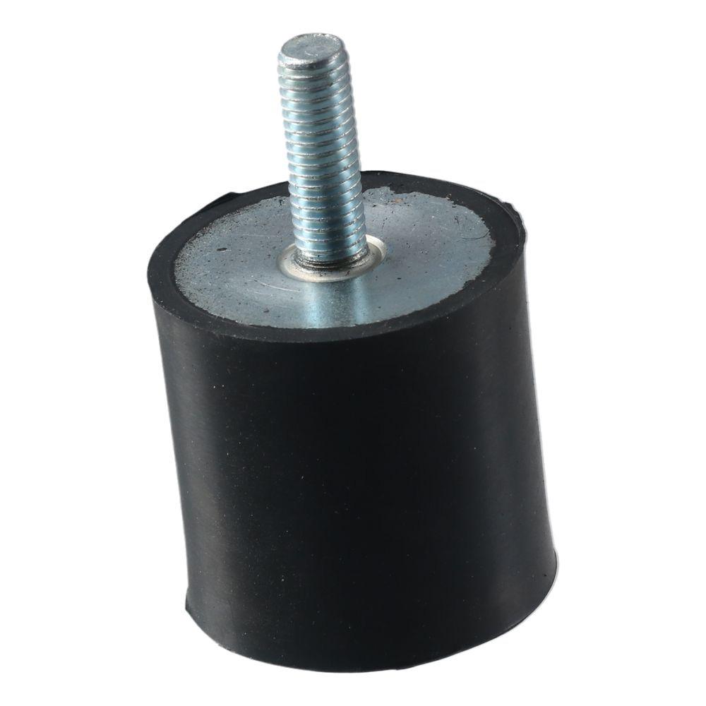 Useful M6 M8 M10 Thread Rubber Mounts Black Vibration Isolators Cylindrical Shock Absorber Boat Car
