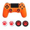 Cat Paw Silicone Caps Thumbstick Grips Joystick Cover Protect Thumb Stick Case for PlayStation 4 PS4 PS5 Xbox One 360 Controller