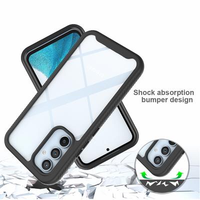 Pour Samsung Galaxy A54 5G Coque de Téléphone PC+TPU Protection Complète Housse de Téléphone avec Protecteur d'Écran PET