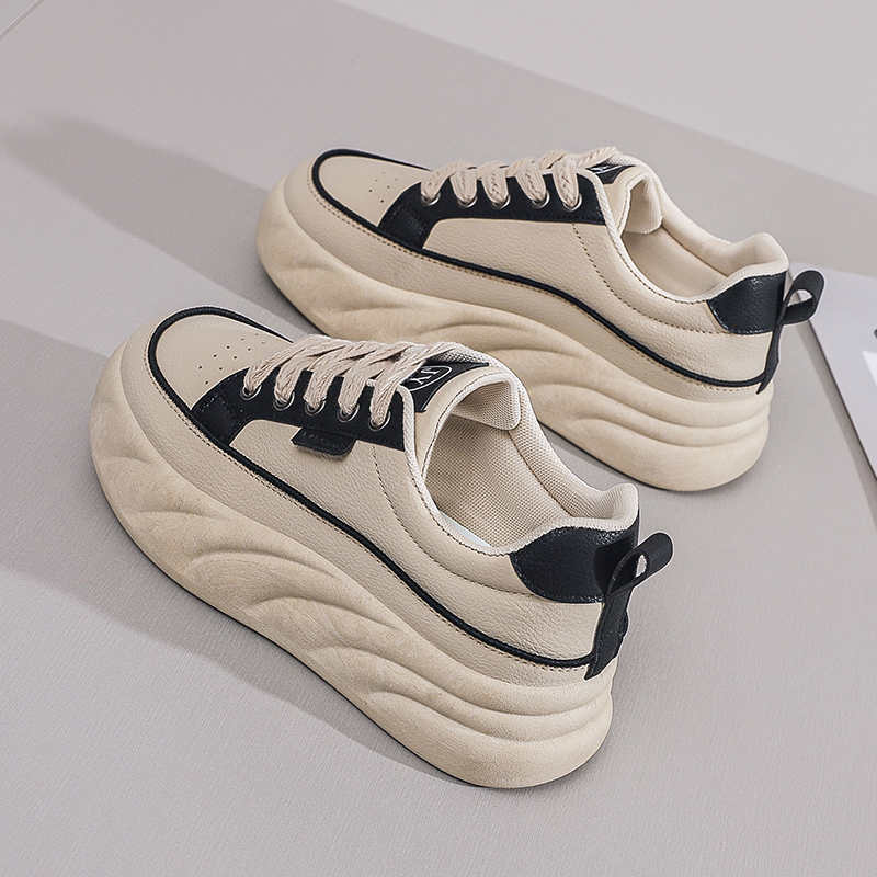 Fashion Legitimate Leather Without Heel Woman Luxury Designer Trainers Loafers Sneakers Size 46 Flat Shoes Ladies Sports Class