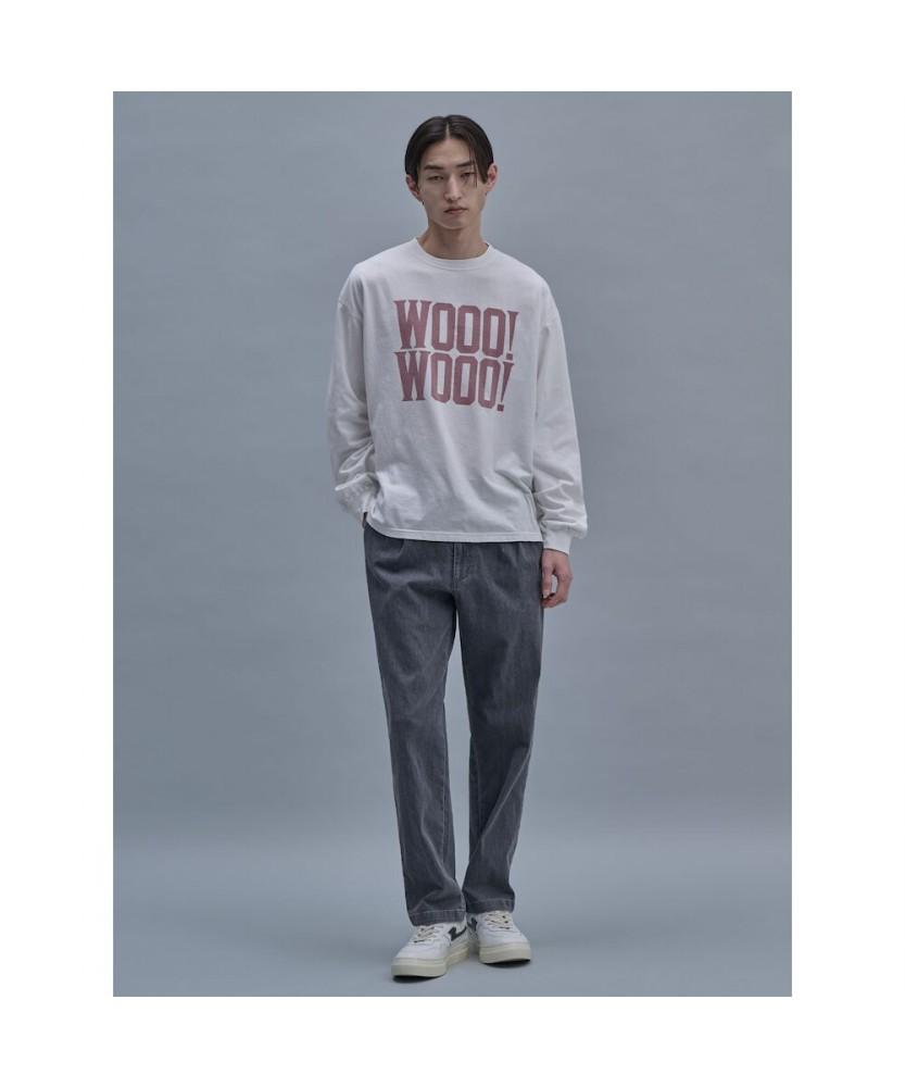 SHIFT.G Officer Light Denim Pants Gray
