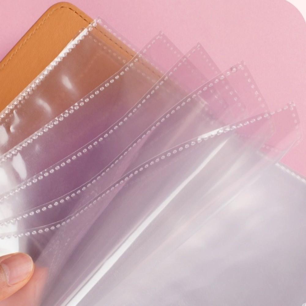 PU Leather Saving Money Binder 50Sheets Account Book  Office Stationery Supplies