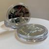 1PC Golden Angel Girl 7 Commemorative Medal Painted Emblem Relief Commemorative Medal Commemorative Coin