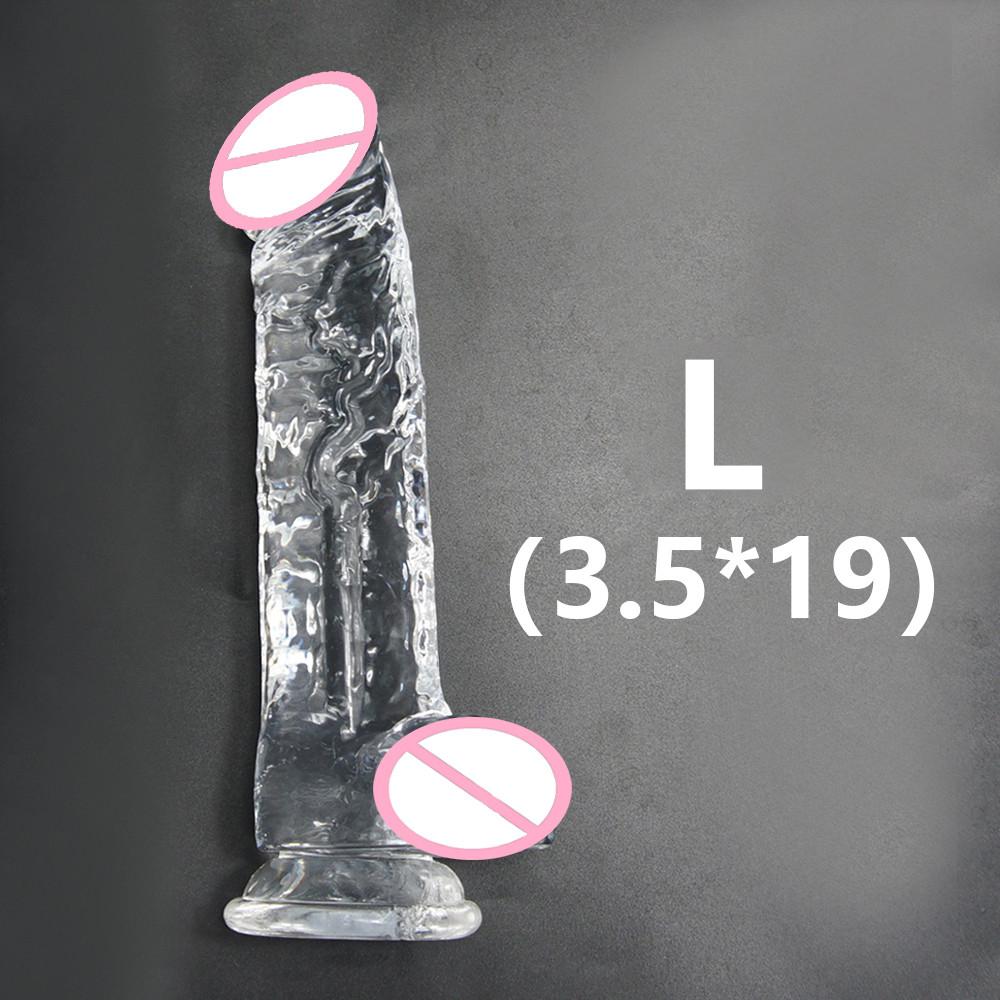 Nowe realistyczne Dildo erotyczne galaretki Dildo z super mocną przyssawką zabawki erotyczne dla kobiet mężczyzn sztuczny Penis g-spot symulacja