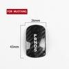 Car Real Carbon Fiber Gear Shift Knob Cover Trim For Ford Mustang 2014-2017 2018