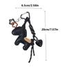 Yogodlns Horse Handmade Nylon Woven Rope Bag Pendant Cute Candy Color Fashion Backpack Handbag Hanging Bags Accessories