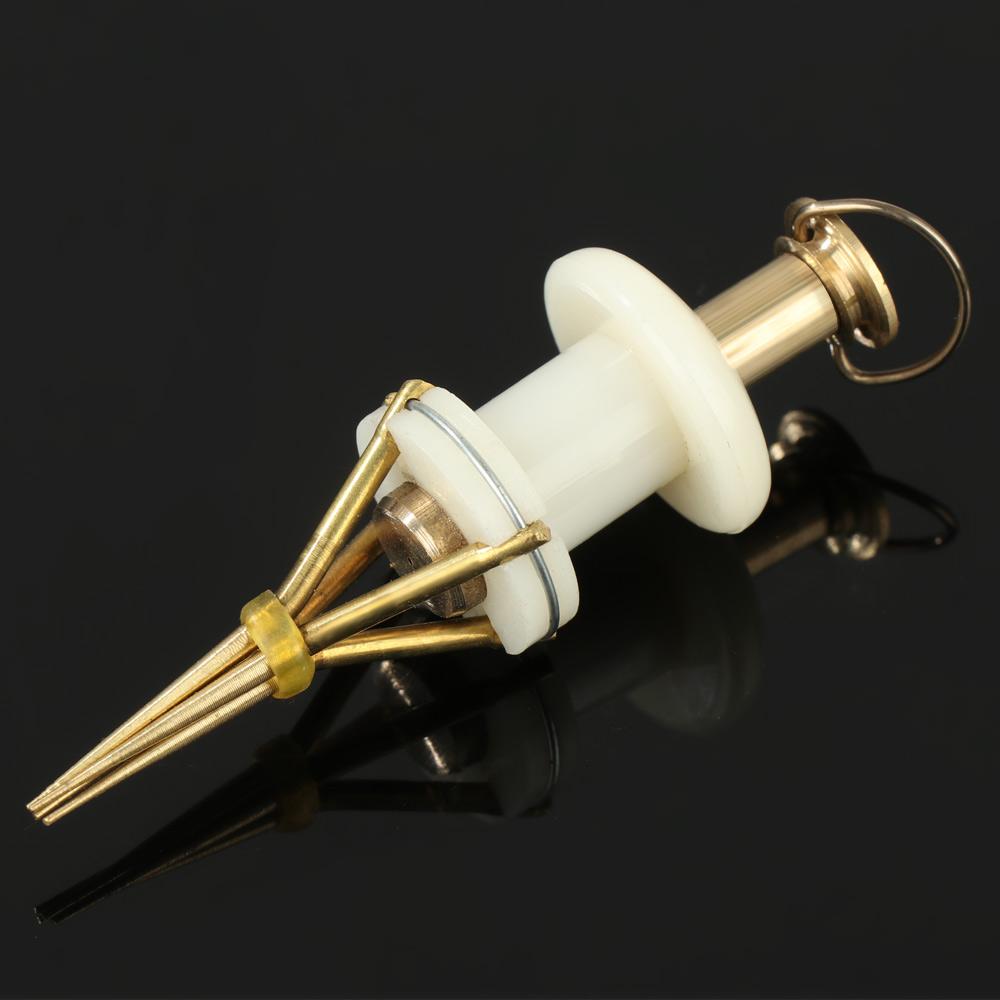 Kupferteile Blutwurm-Köder Granulat Regenwurm-Clips Angel Bander Pelletzange Köderclip