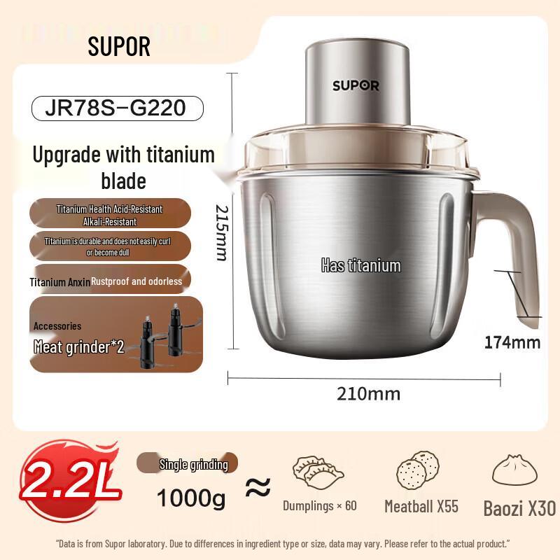 Supor Electric Meat Grinder & Food Processor