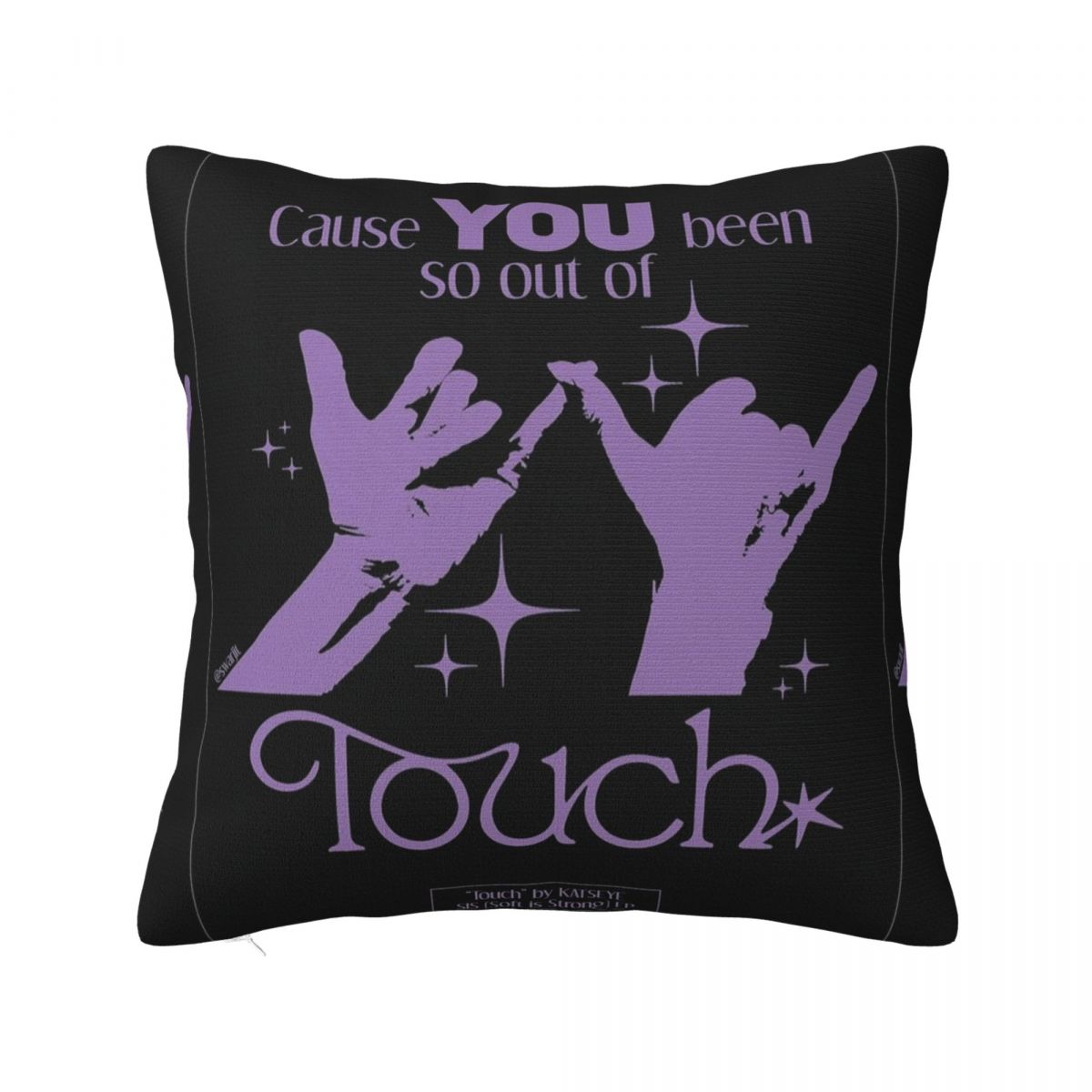 

Ключові брелоки Katseye Наволочки для подушок Чохол для подушки у вітальню Милий чохол для декоративної подушки 4545 60x60cm 24x24in