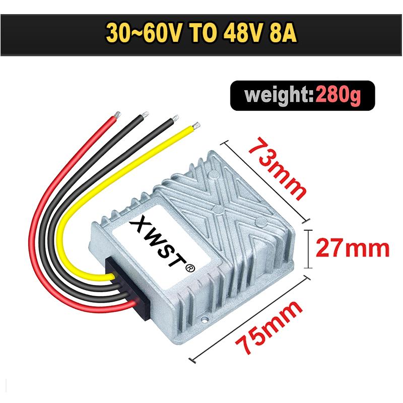 

XWST 30~60V to 48V 36V DC DC Boost Buck Converter 48V to 48V Voltage Regulator 36V to 36V Power Transformer Module For Audio CE 30-60V