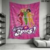 Totally Spies Pattern Home Decor Tapestry, Wall Hanging, Decorative RV Wall Cloth.SGT0917498