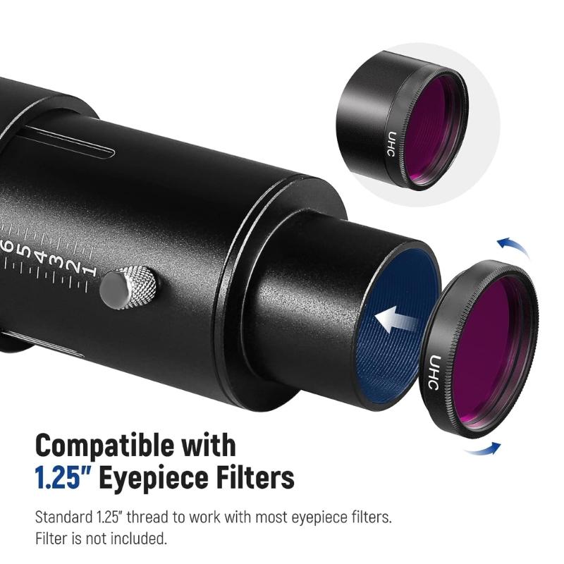 Versatile Telescope Camera Adapter Maximize Your Astrophotography Potential Variable Extension Tube Durable Build