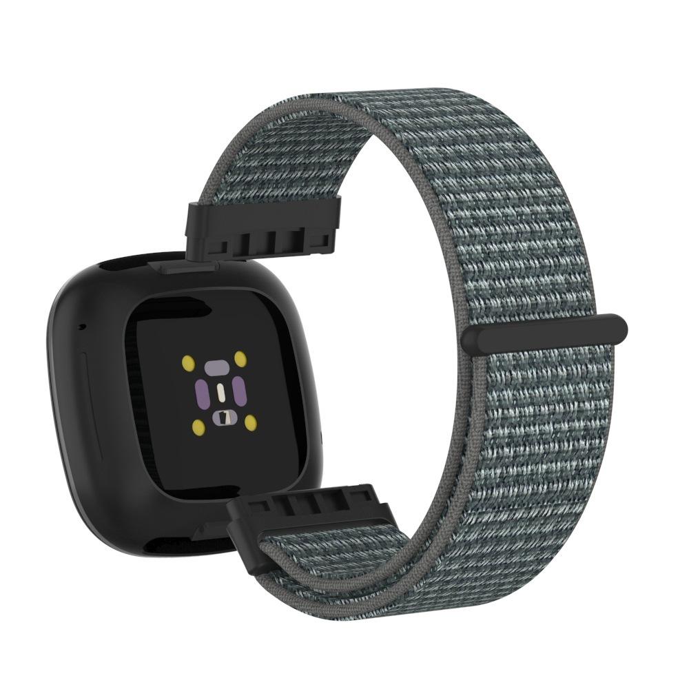 Nylon Loop Strap for Fitbit Versa 4/Versa 3 Breathable Bracelet Belt Correa for Fitbit Sense 2/Sense Sport Watchband Accessories For Fitbit Sense