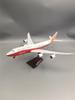 47cm Model Aircraft B747-8 Prototype Airways Diecast Resin Airplane 1/160 Scale With Light Collectible Model Kit Ornament
