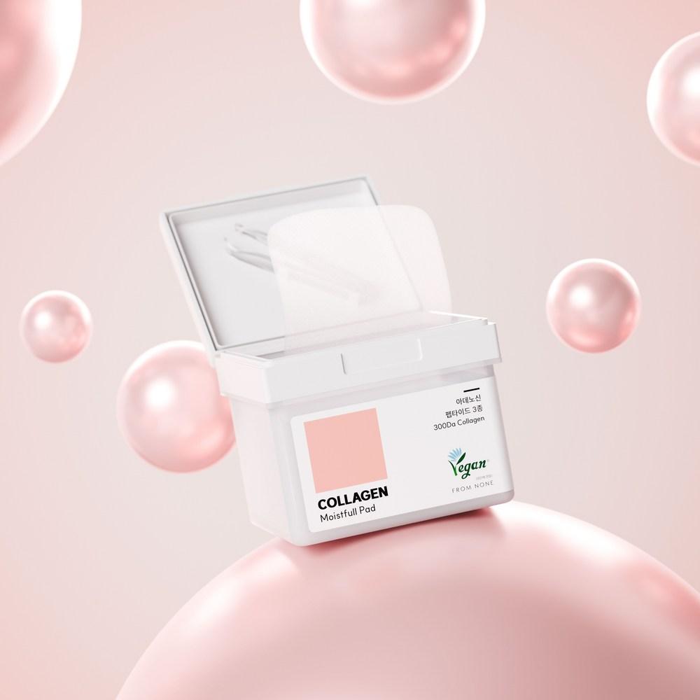 FROM NONE 5 Types of Toner Pads 120 Sheets Skin Toner Large Capacity Square Pad