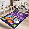 1pc Halloween Ghost Carpet Anti Slip Polyester Floor Mat for office.Bedroom