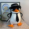Pinguin Plüschtier Abstraktes Gesicht Weiches Kuscheltier Niedlich Schrullig Für Frauen Mädchen Geburtstagsgeschenk Zuhause Schreibtisch Akzent Tischdekoration Gemütlich