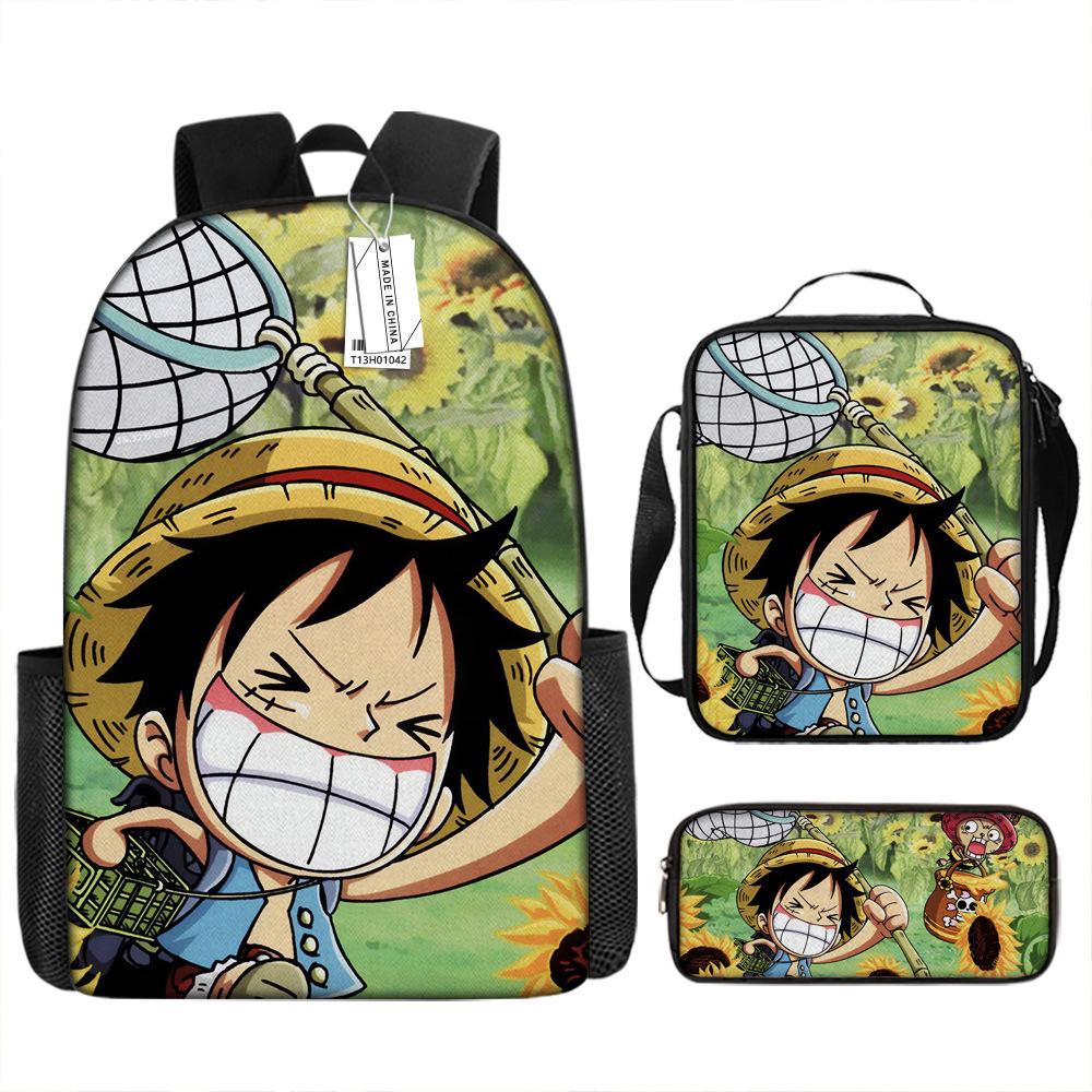 Grundschultasche ONE PIECE heißer Verkauf Jungen neue Schultasche Mäppchen tragbare Umhängetasche